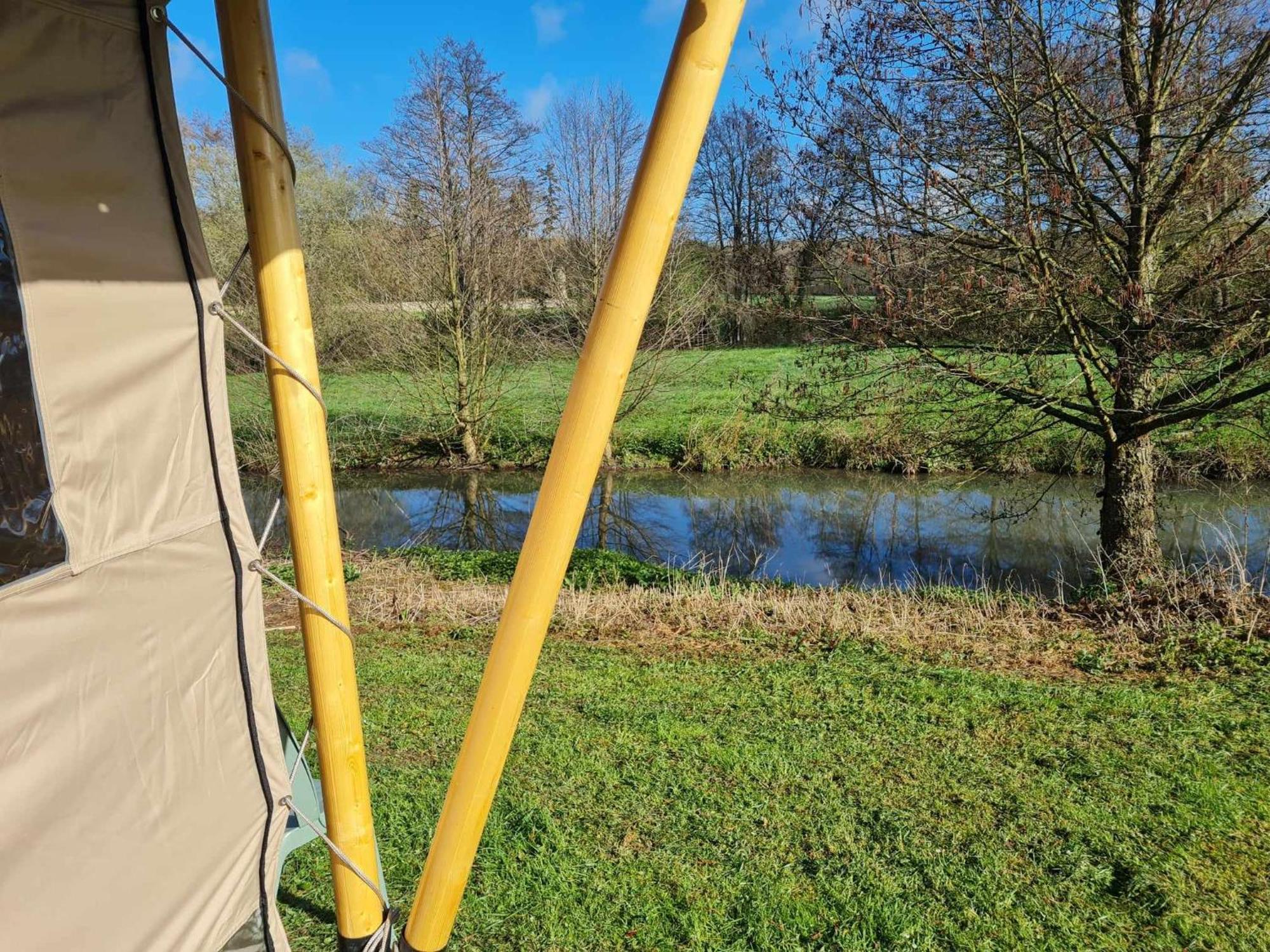 Camping De La Touche Ligueil Eksteriør bilde