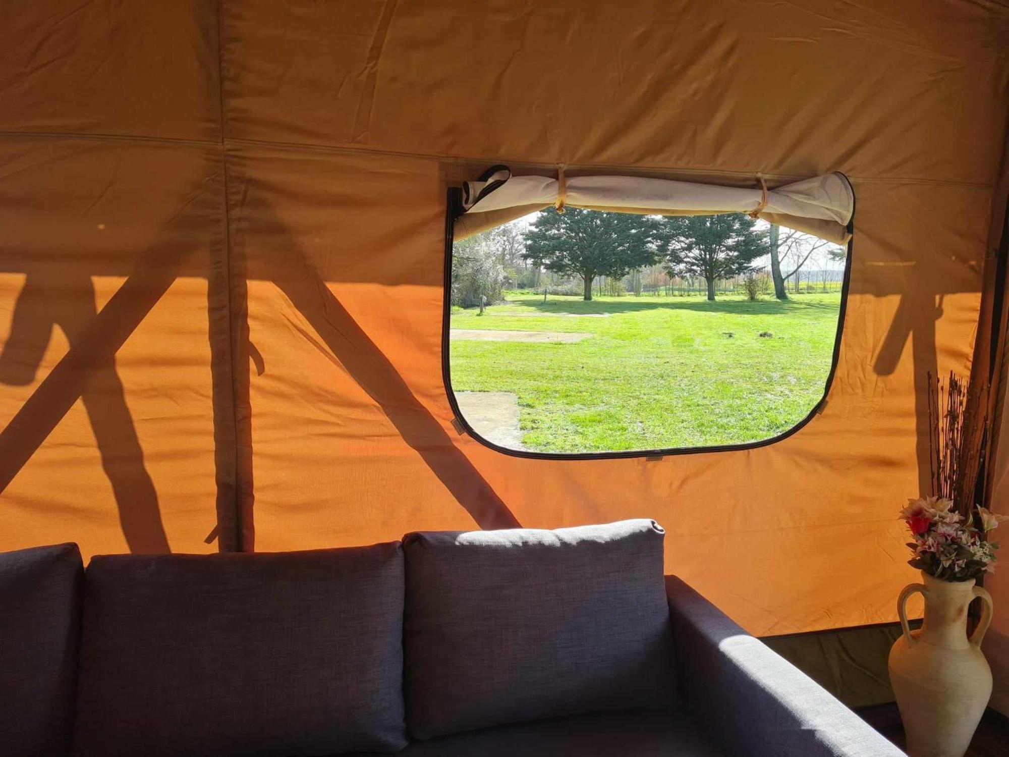 Camping De La Touche Ligueil Eksteriør bilde