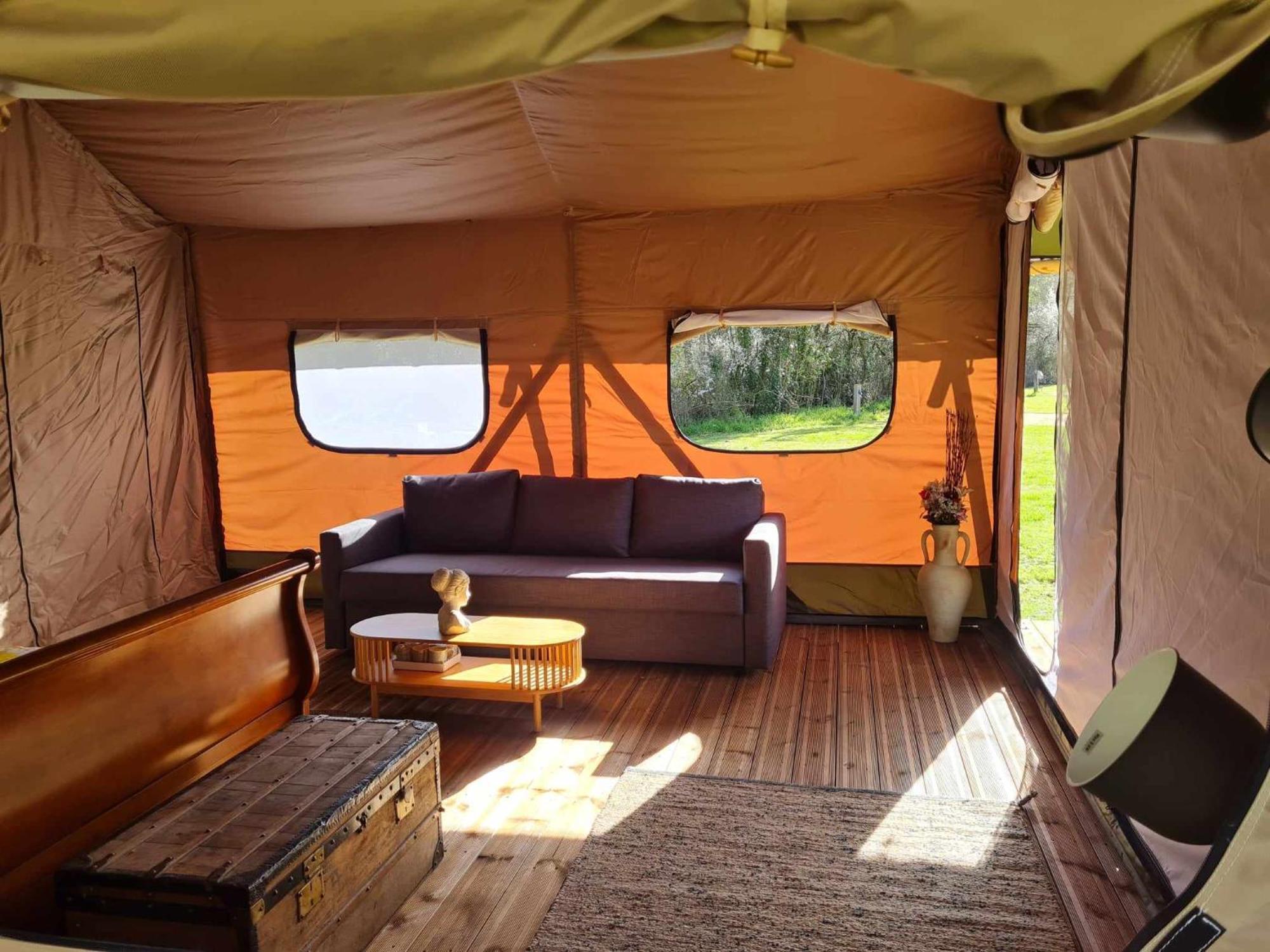 Camping De La Touche Ligueil Eksteriør bilde